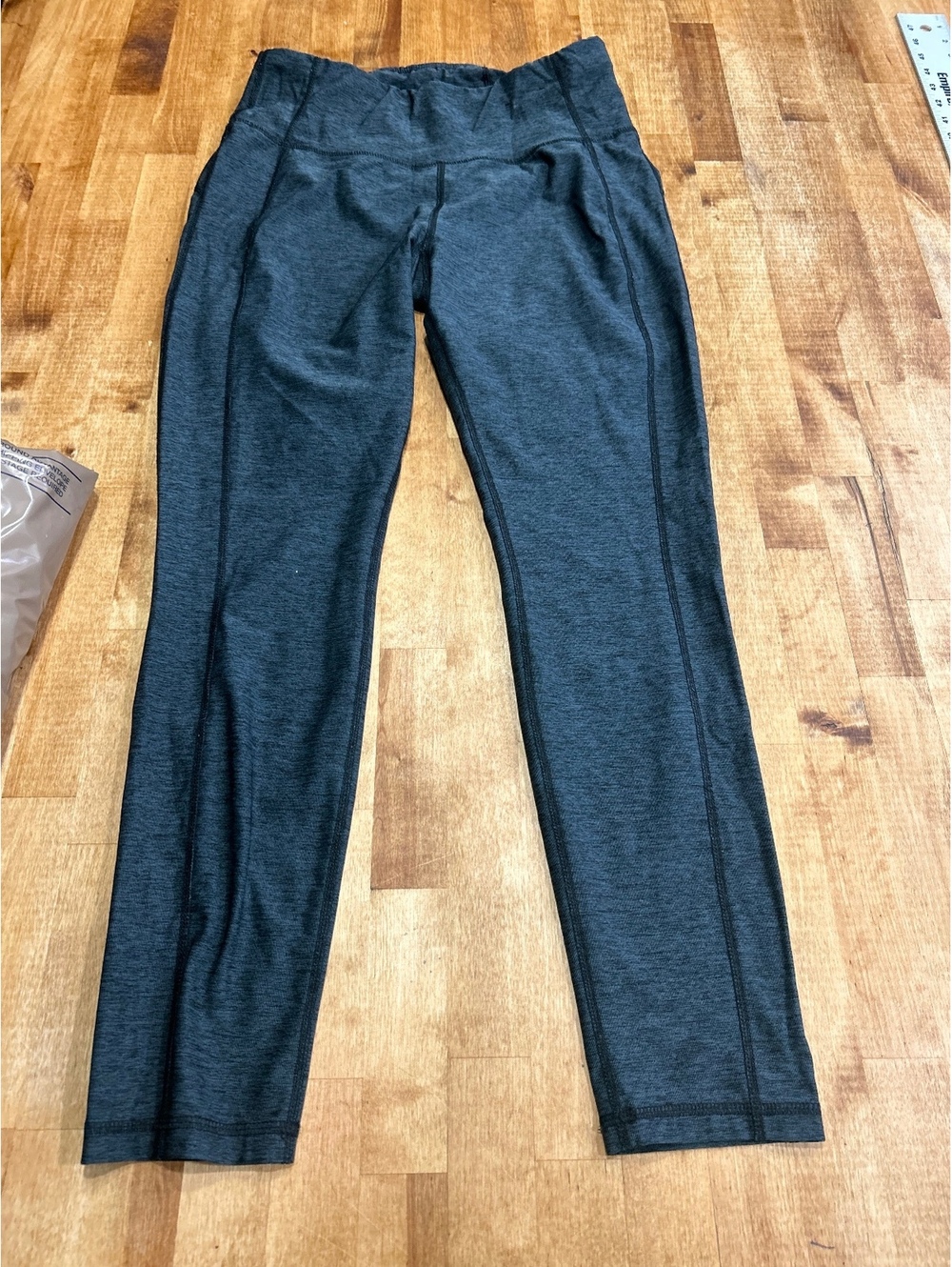 Avia Women's Gray Athletic Leggings Size M